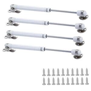 100N/22.5 lb Gas Strut Cabinet Hinge Safety Lift Support, Soft Open